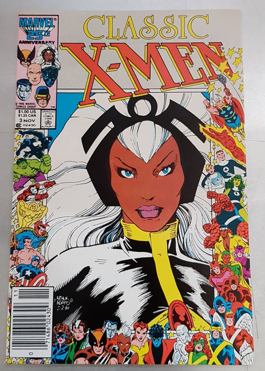 Classic X-Men #3 Marvel Comics (1986)