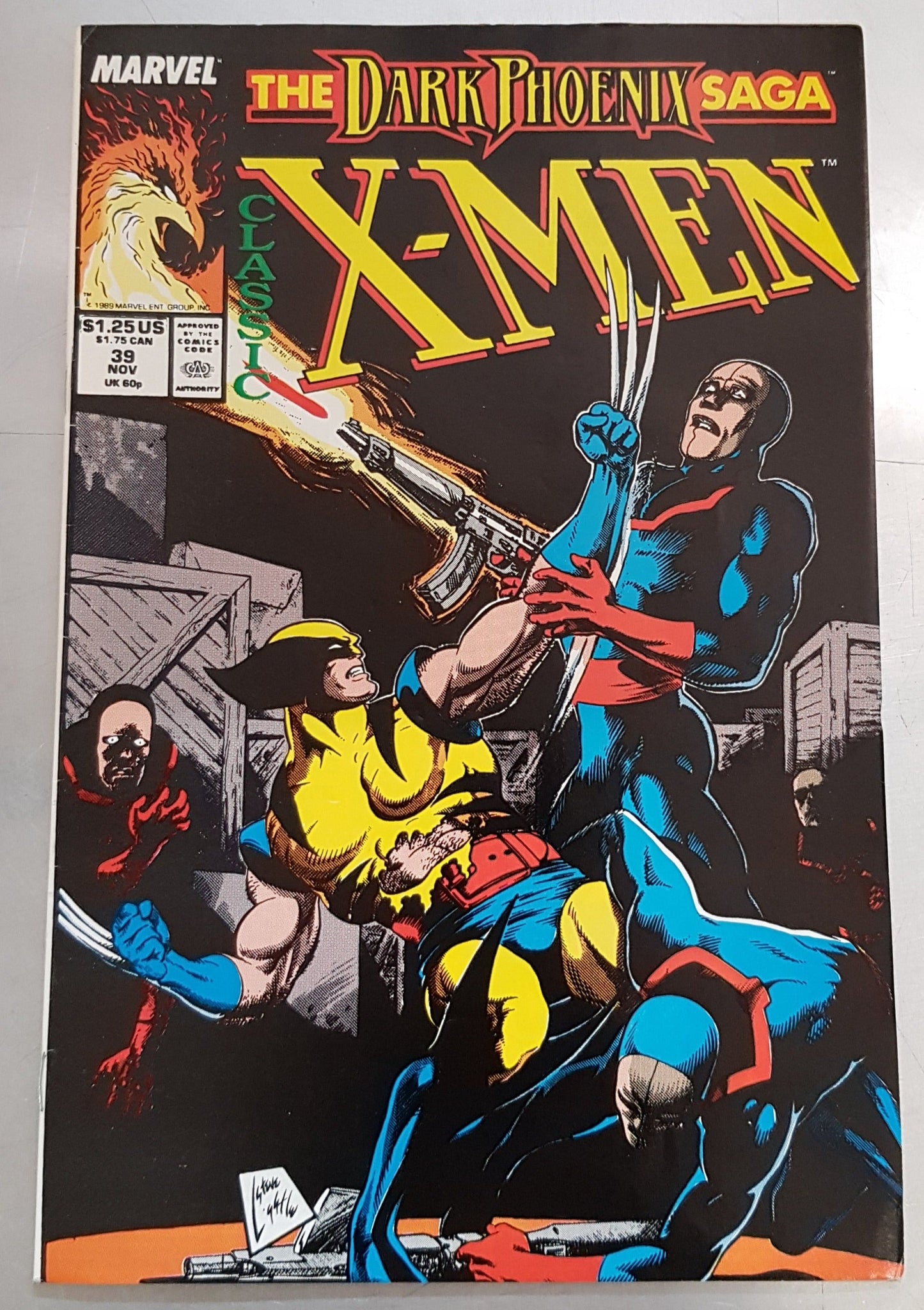 Classic X-Men #39 Marvel Comics (1986)