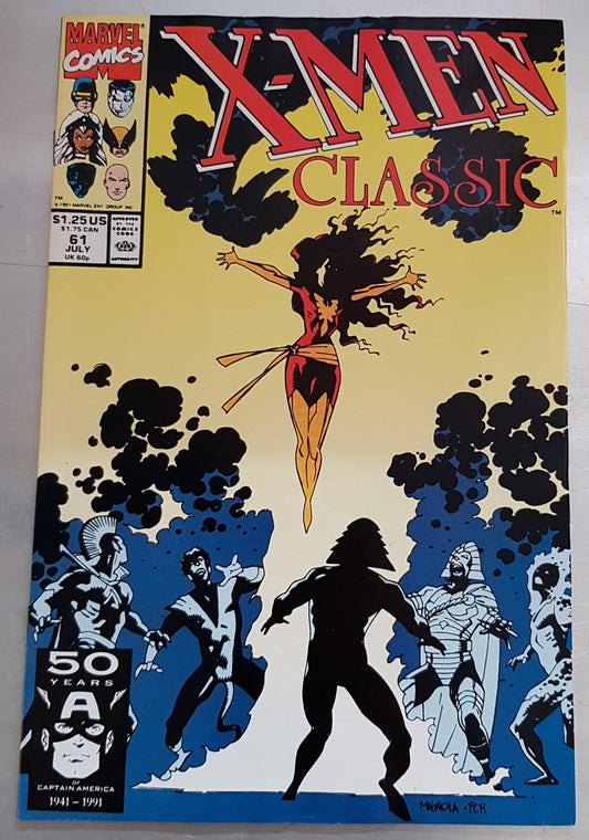 Classic X-Men #61 Marvel Comics (1986)