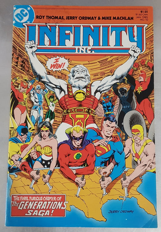 Infinity Inc #10 DC Comics (1984)