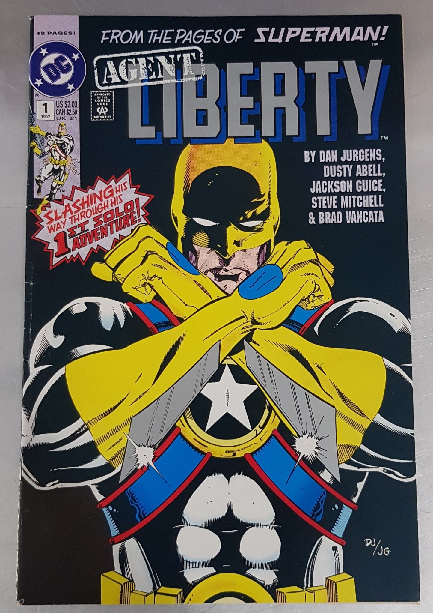 Agent Liberty #1 DC Comics (1992)