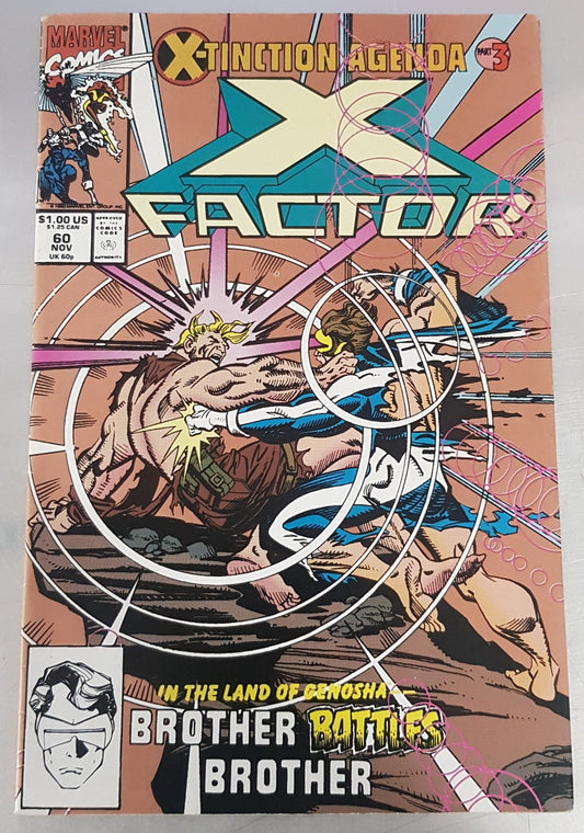 X-factor #60 Marvel Comics (1985)