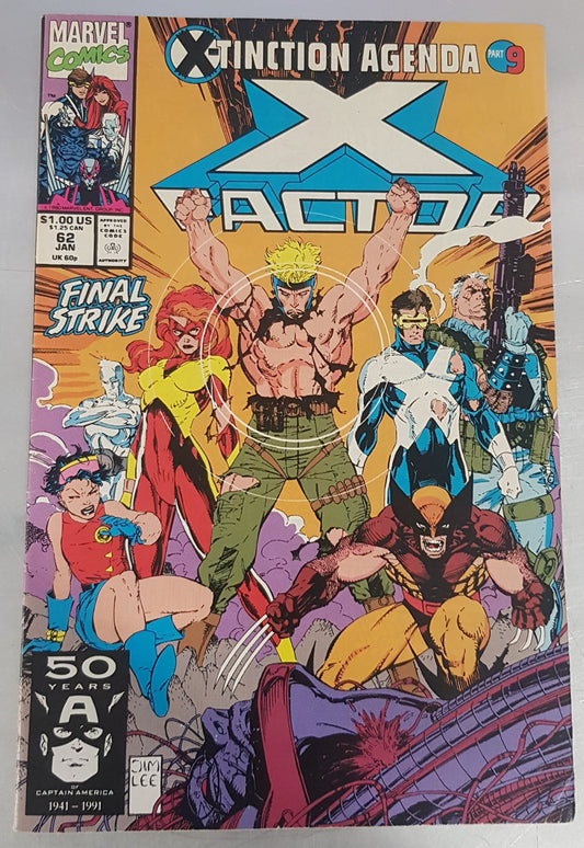 X-factor #62 Marvel Comics (1985)