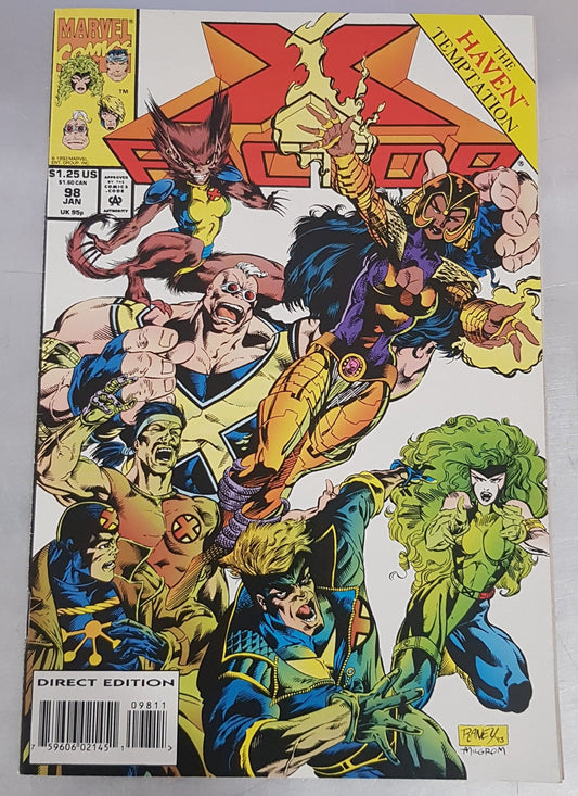 X-factor #98 Marvel Comics (1985)