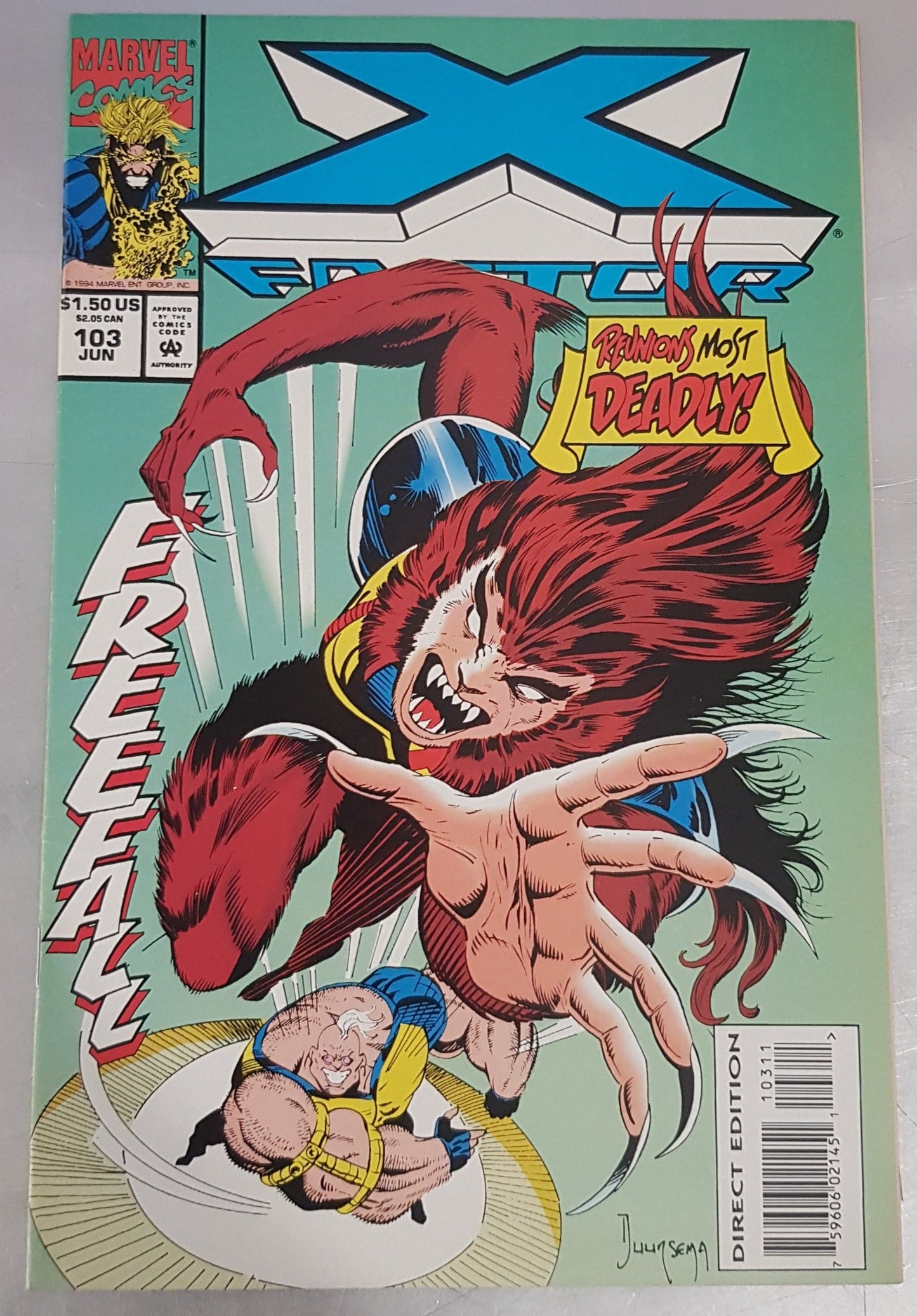 X-factor #103 Marvel Comics (1985)