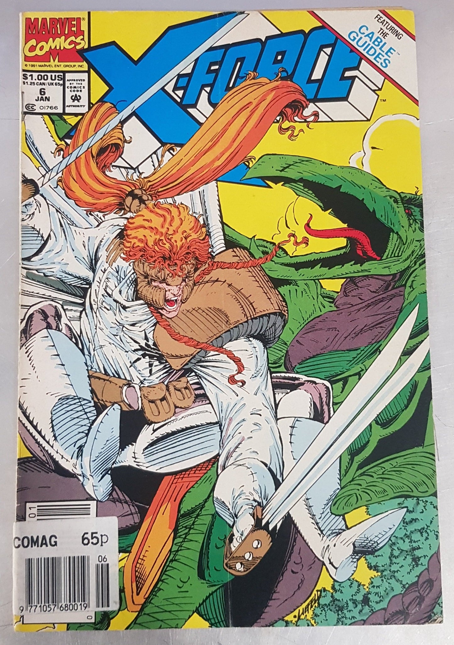 X-Force #6 Marvel Comics (1991)