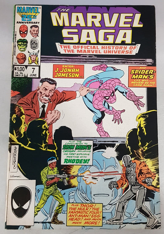 Marvel Saga #7 Marvel Comics (1985)