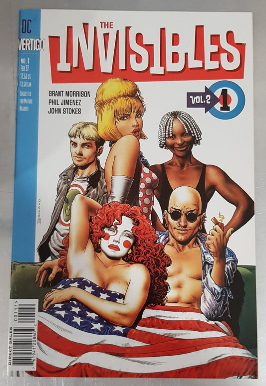 The Invisibles #1 DC Comics (1997)