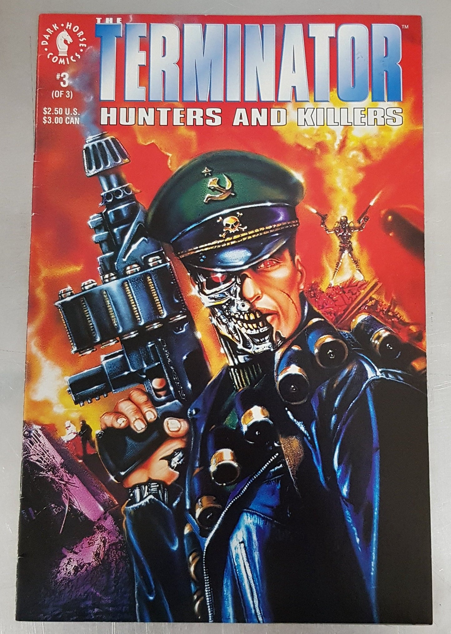 The Terminator Hunters and Killers #3 Dark Horse Comics (1992)