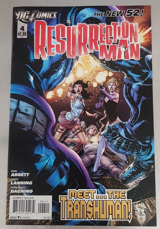 Resurrection Man #4 DC Comics (2011)