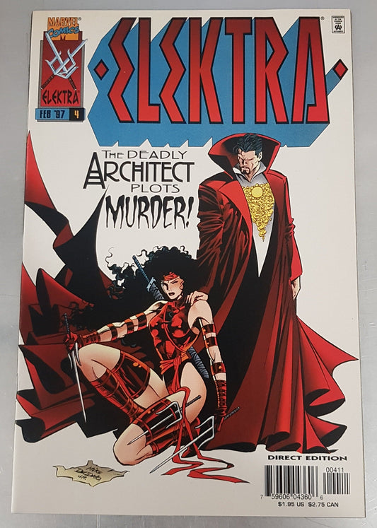 Elektra #4 Marvel Comics (1996)