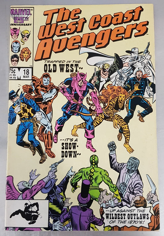 West Coast Avengers #18 Marvel Comics (1985)