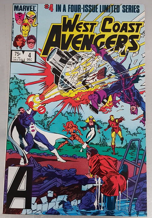 West Coast Avengers #4 Marvel Comics (1984)