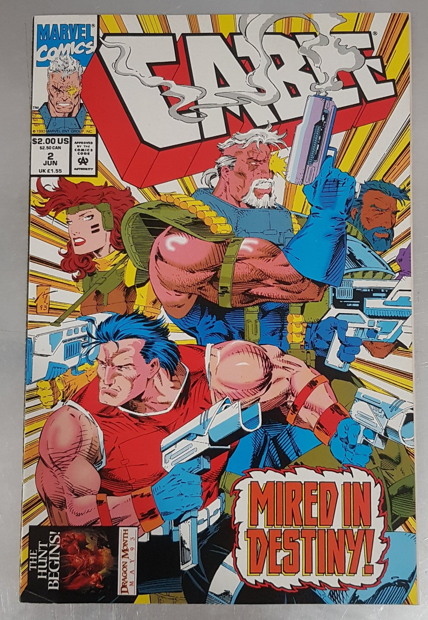 Cable #2 Marvel Comics (1993)