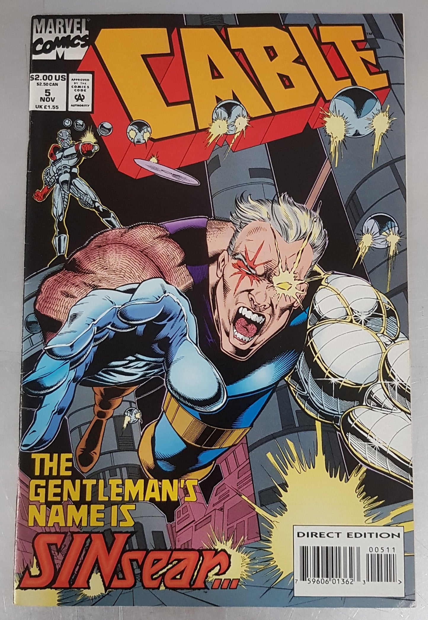 Cable #5 Marvel Comics (1993)