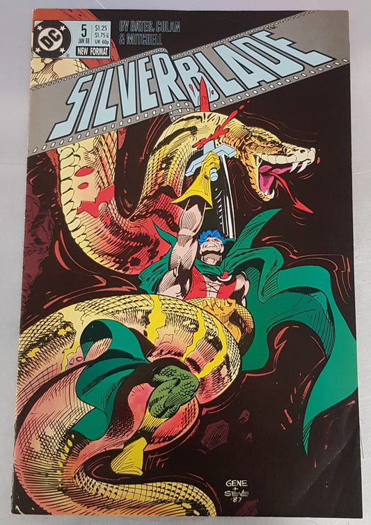 Silverblade #5 DC Comics (1987)