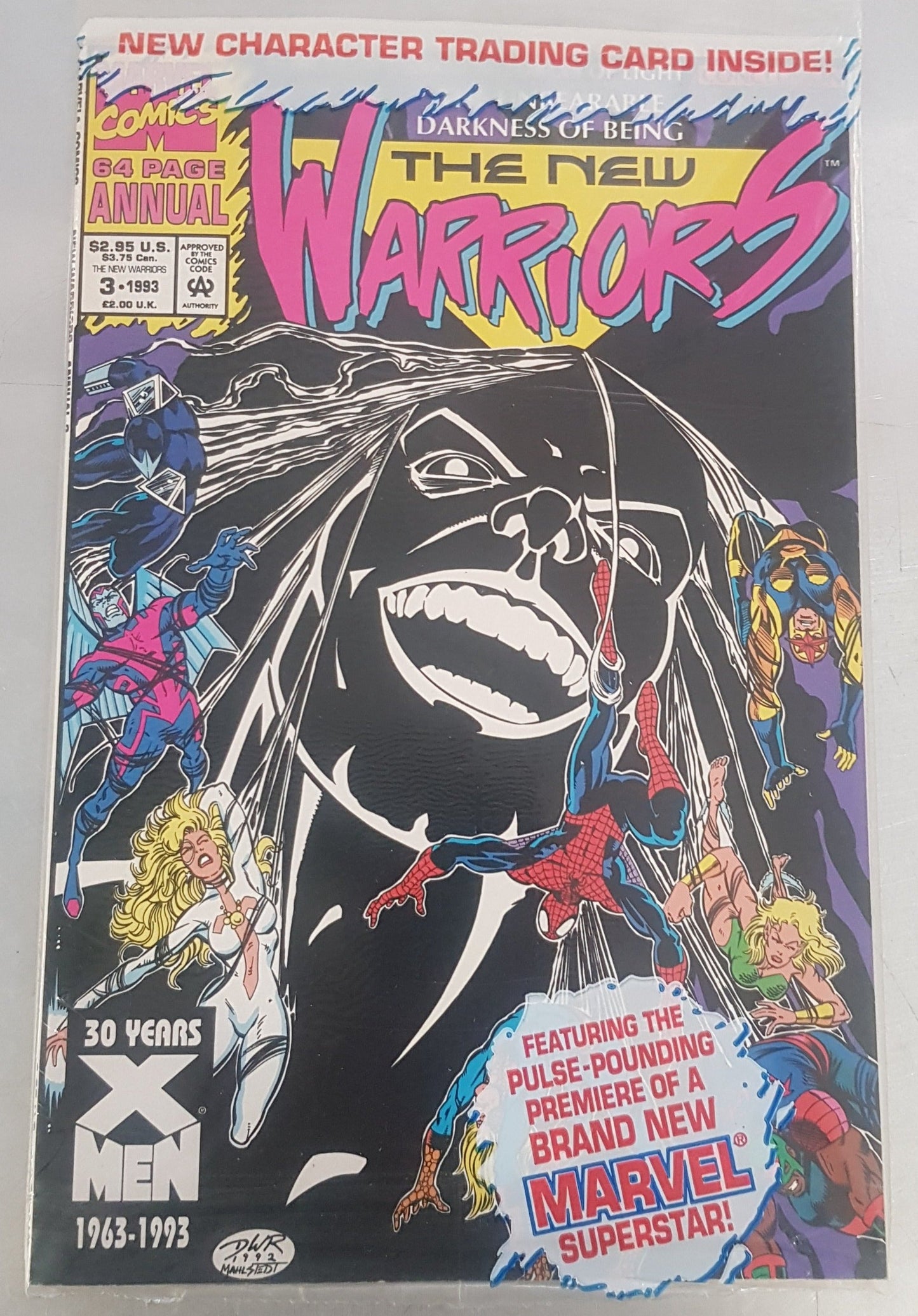 The New Warriors Annual #3 Marvel Comics (1991)