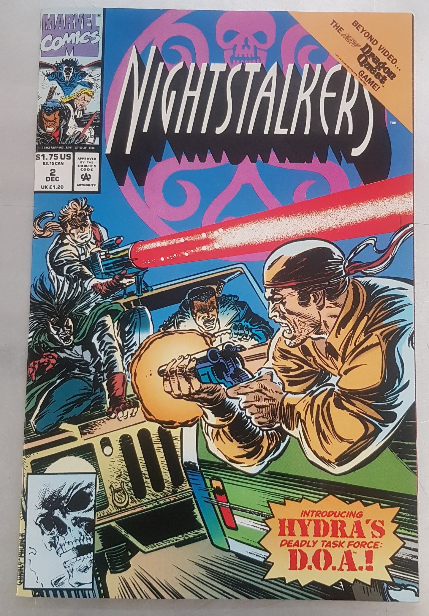 Nightstalkers #2 Marvel Comics (1992)