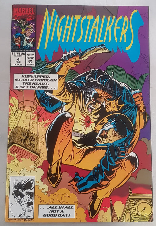 Nightstalkers #4 Marvel Comics (1992)