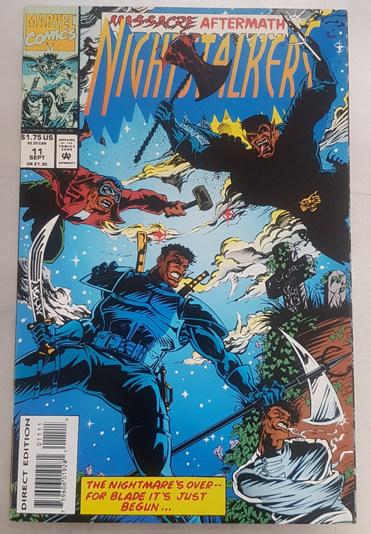 Nightstalkers #11 Marvel Comics (1992)