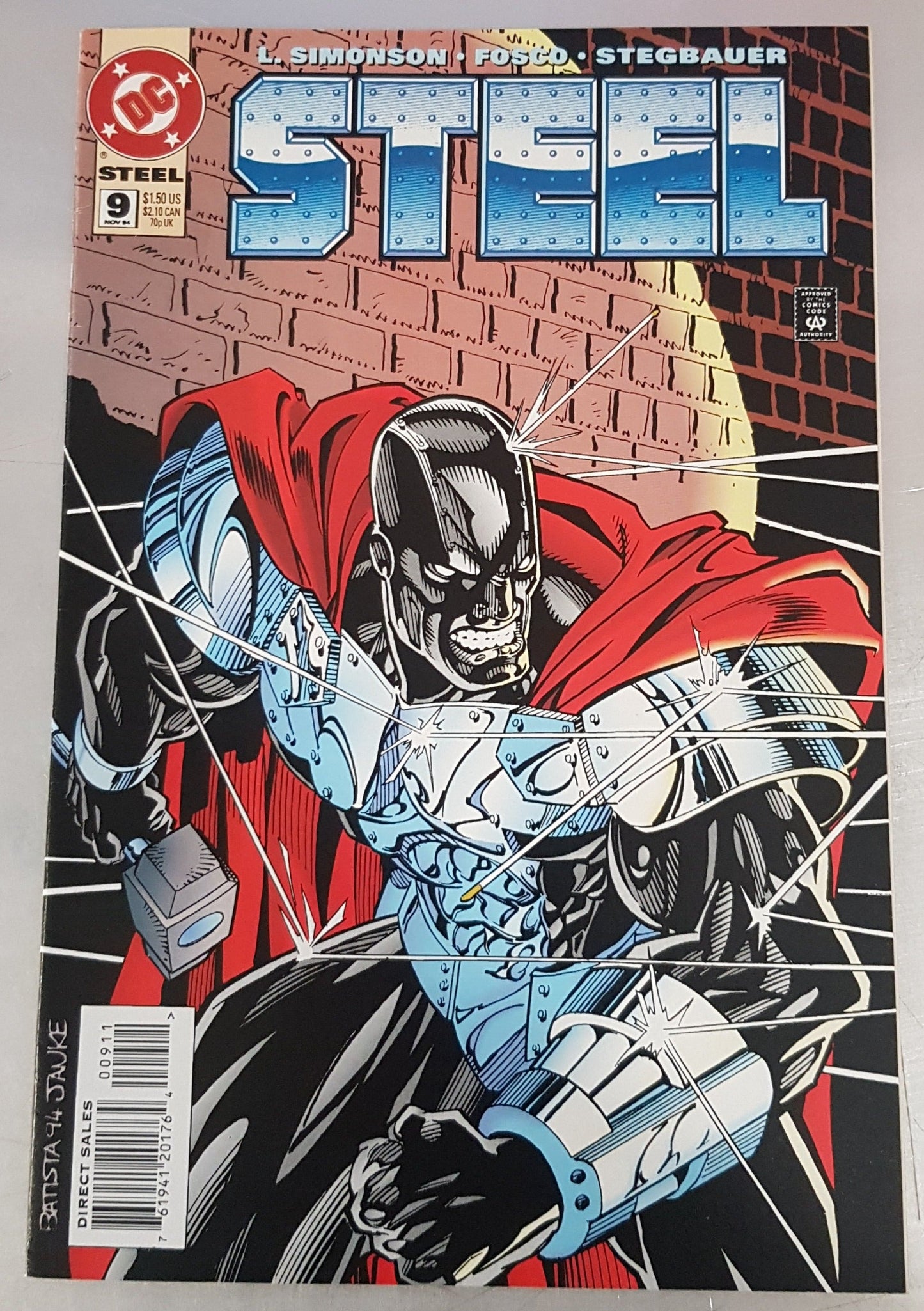 Steel #9 DC Comics (1994)