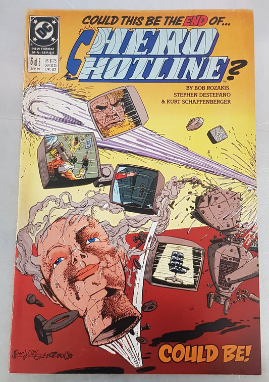 Hero Hotline #6 DC Comics (1989)