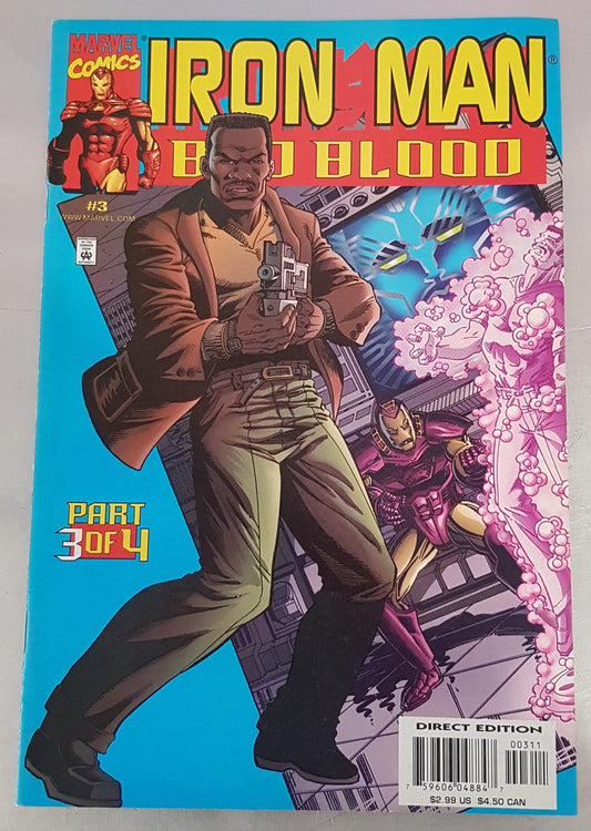 Iron Man Bad Blood #3 Marvel Comics (2000)