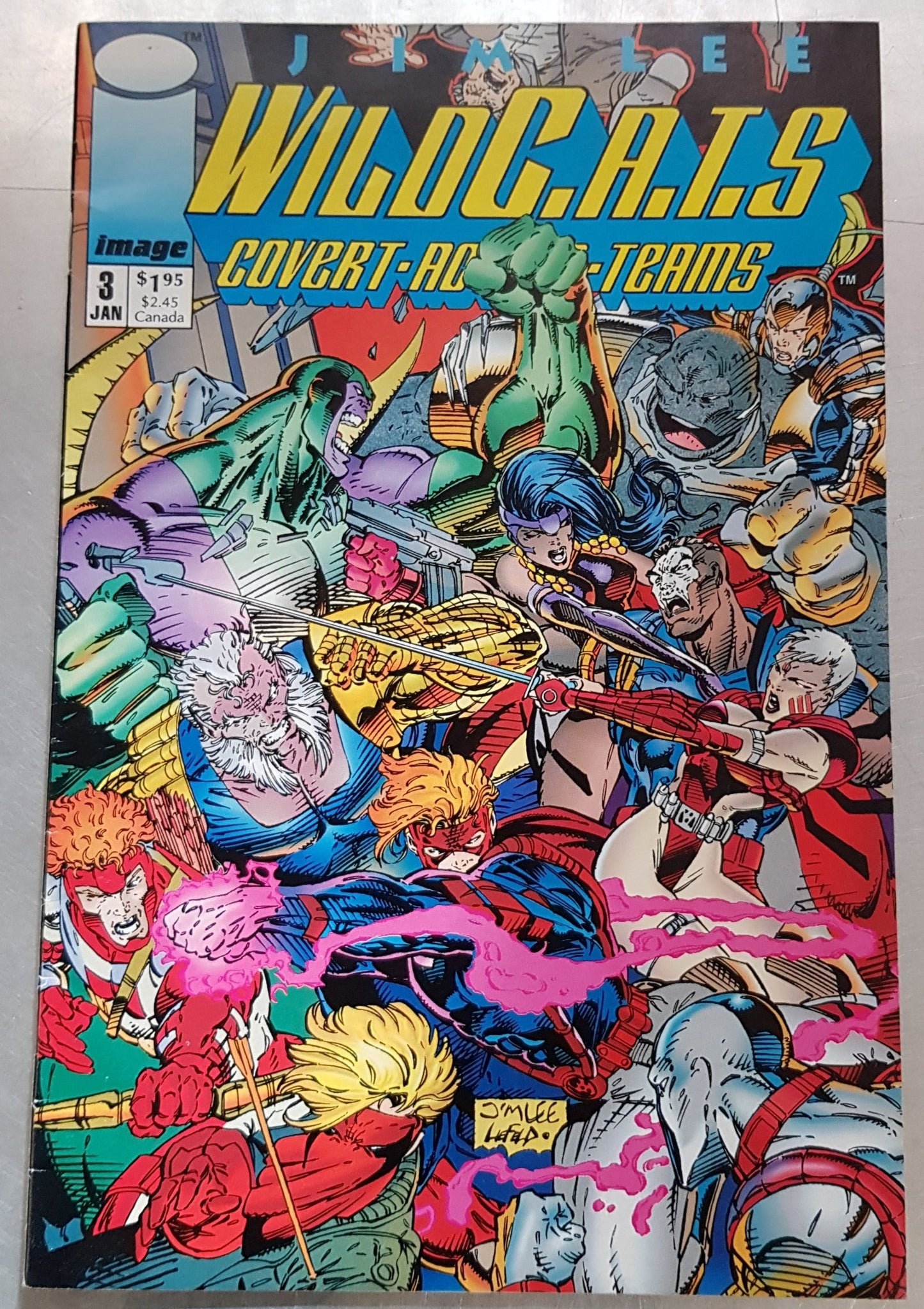 WildC.a.t.s  #3 Image Comics (1992)