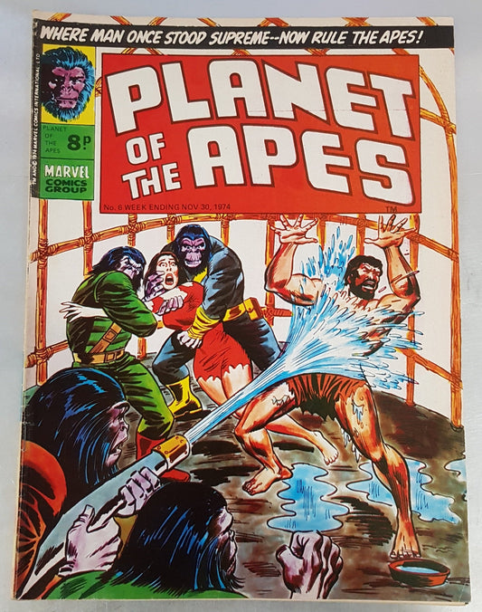 Planet of the Apes #6 Marvel Comics UK (1974)