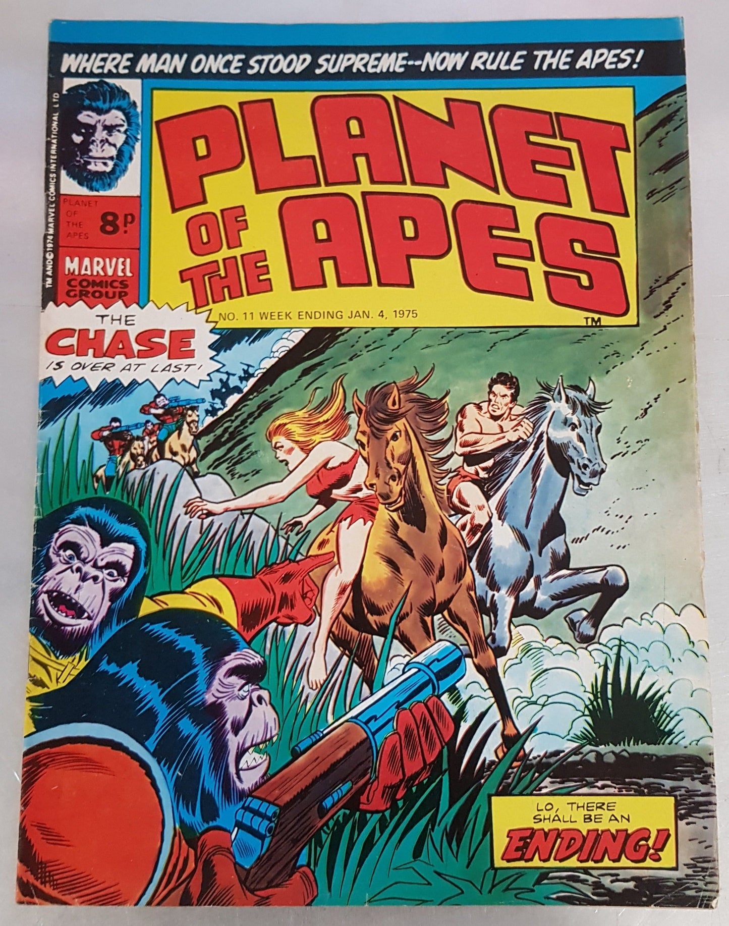 Planet of the Apes #11 Marvel Comics UK (1974)