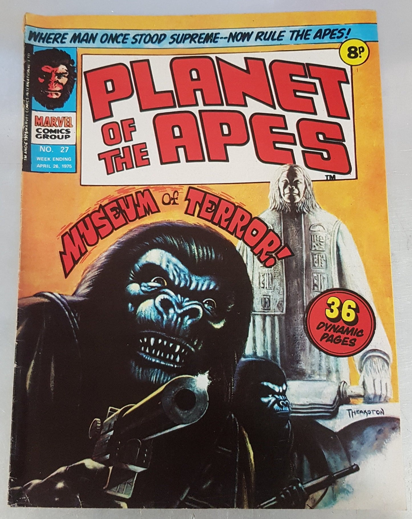 Planet of the Apes #27 Marvel Comics UK (1974)