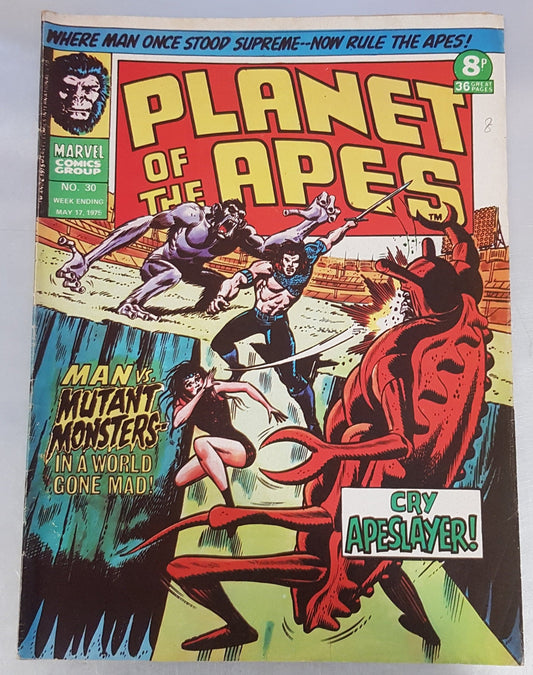 Planet of the Apes #30 Marvel Comics UK (1974)