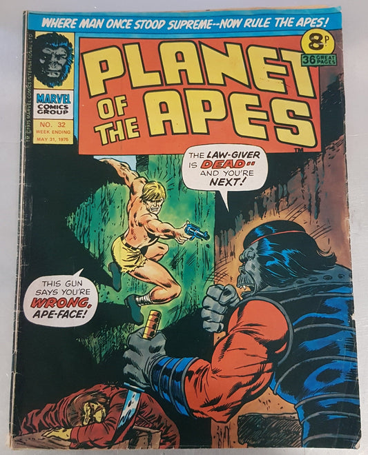 Planet of the Apes #32 Marvel Comics UK (1974)