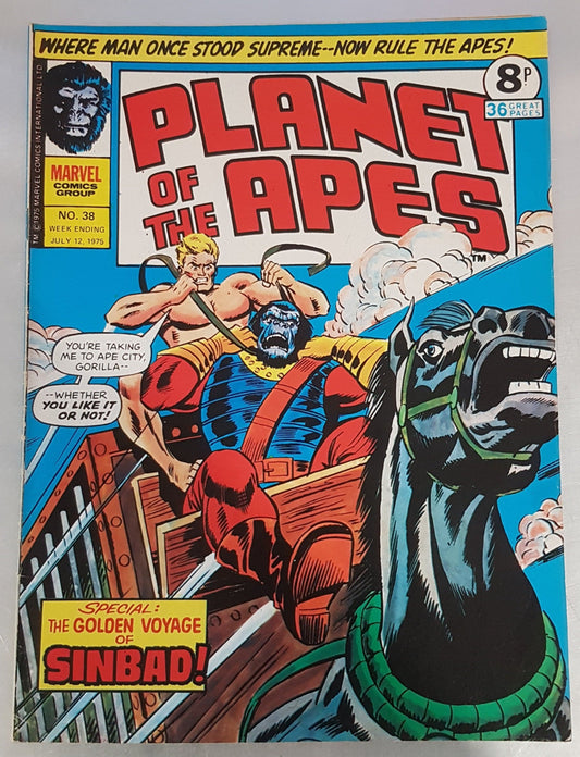 Planet of the Apes #38 Marvel Comics UK (1974)