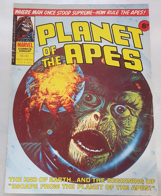 Planet of the Apes #50 Marvel Comics UK (1974)