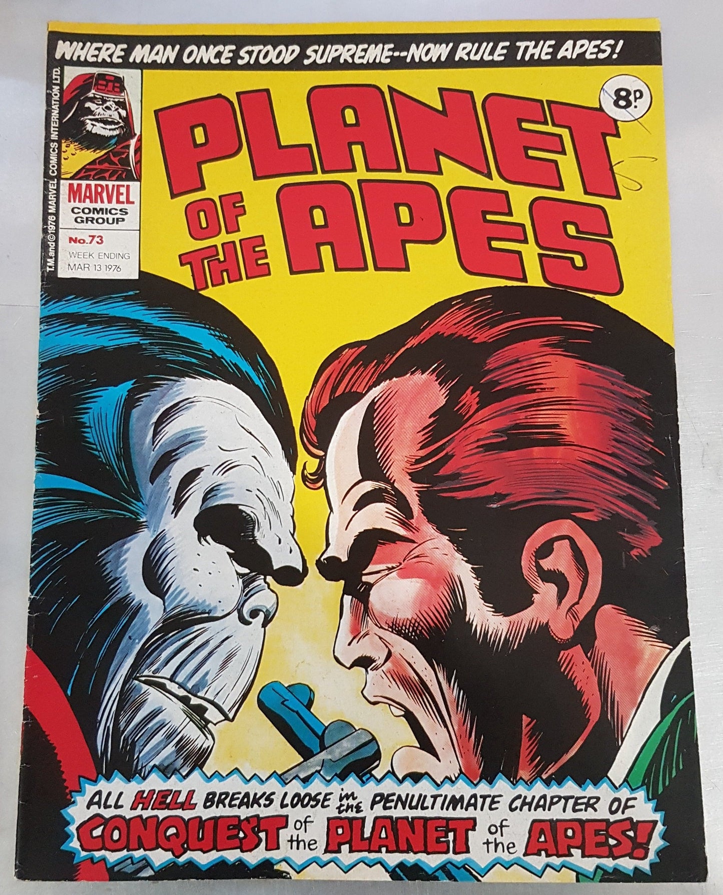 Planet of the Apes #73 Marvel Comics UK (1974)