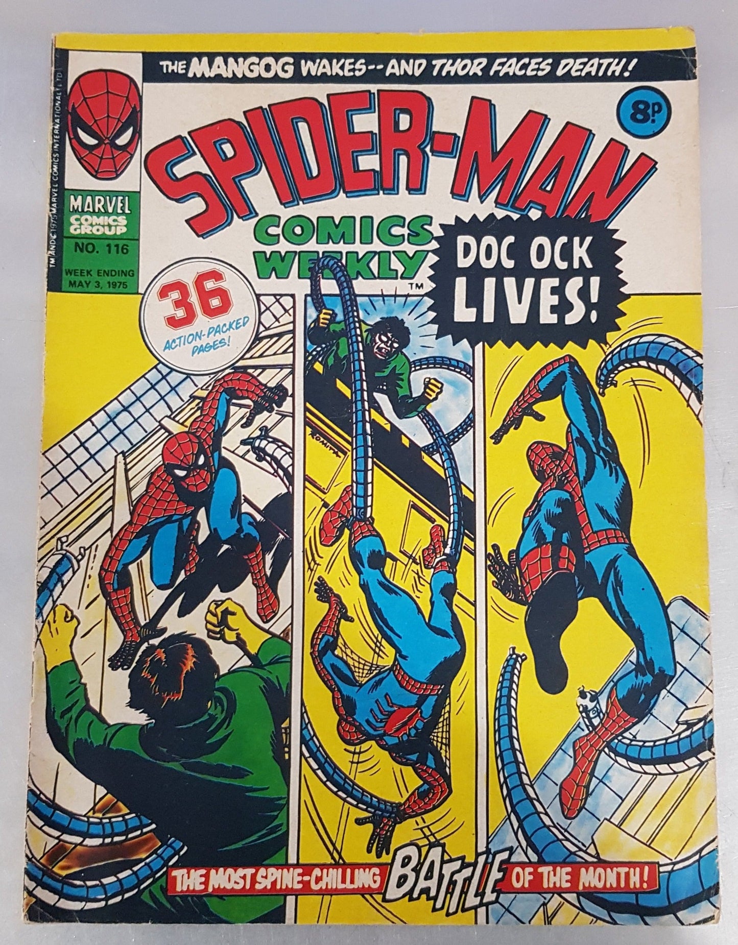 Spider-man #116 Marvel Comics UK (1973)