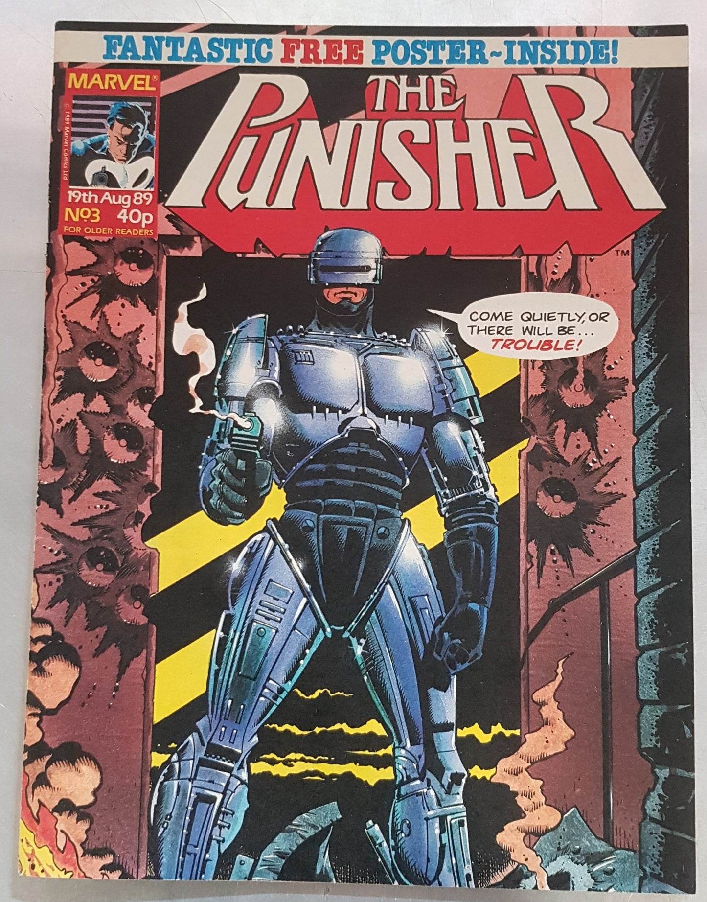 The Punisher #3 Marvel Comics UK (1989)