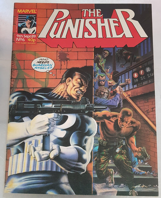 The Punisher #6 Marvel Comics UK (1989)