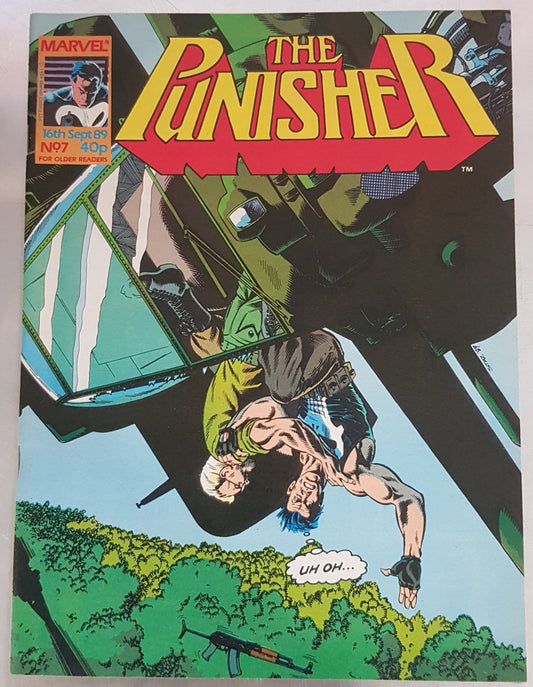 The Punisher #7 Marvel Comics UK (1989)