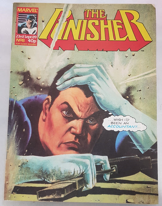 The Punisher #8 Marvel Comics UK (1989)