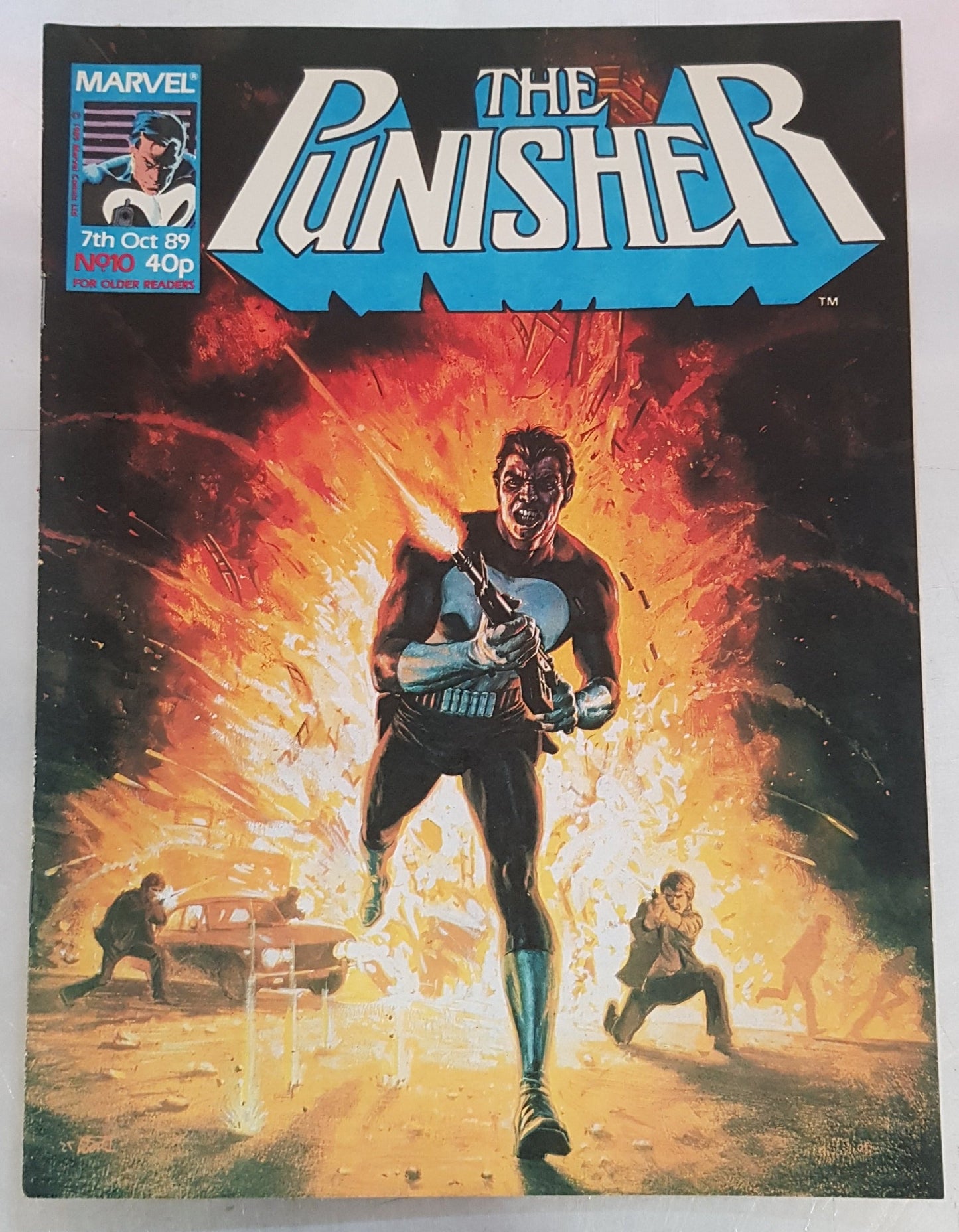 The Punisher #10 Marvel Comics UK (1989)