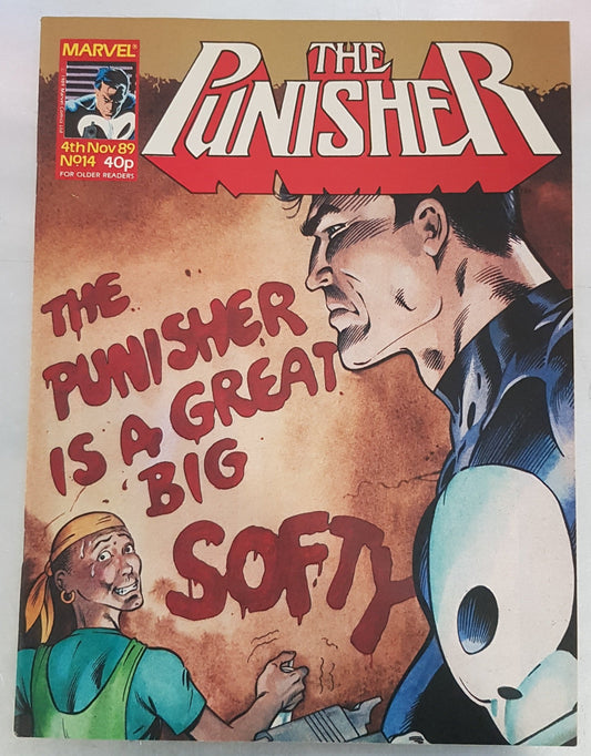 The Punisher #14 Marvel Comics UK (1989)