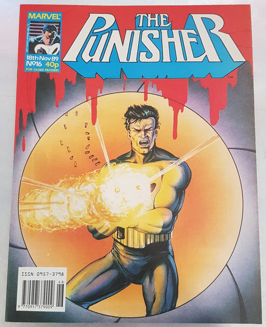 The Punisher #16 Marvel Comics UK (1989)