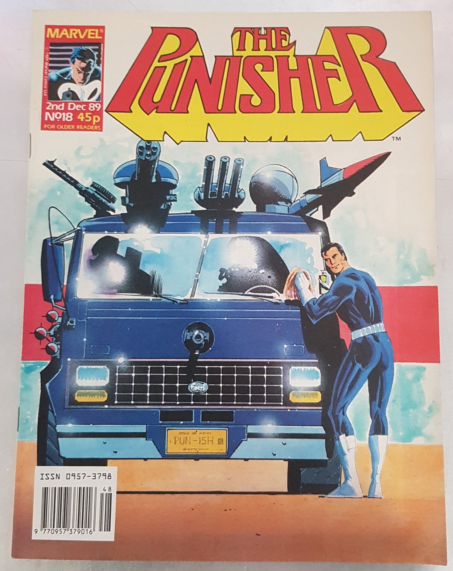 The Punisher #18 Marvel Comics UK (1989)