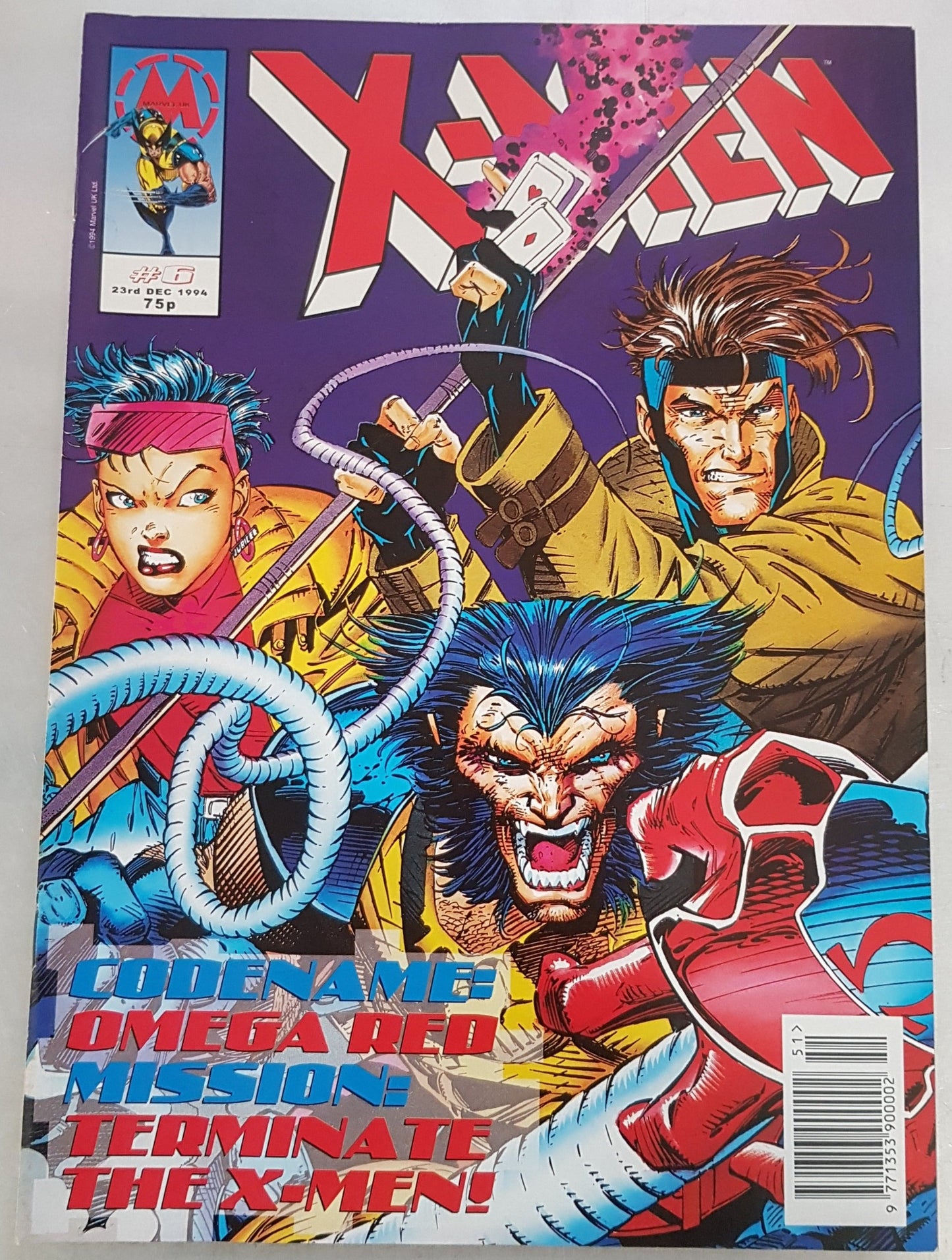 X-men #6 Marvel Comics UK (1994)