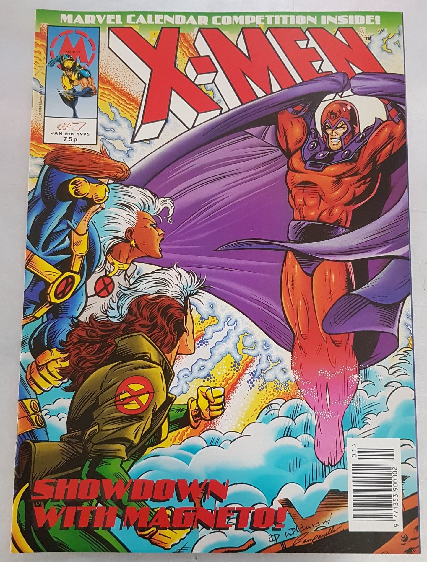 X-men #7 Marvel Comics UK (1994)