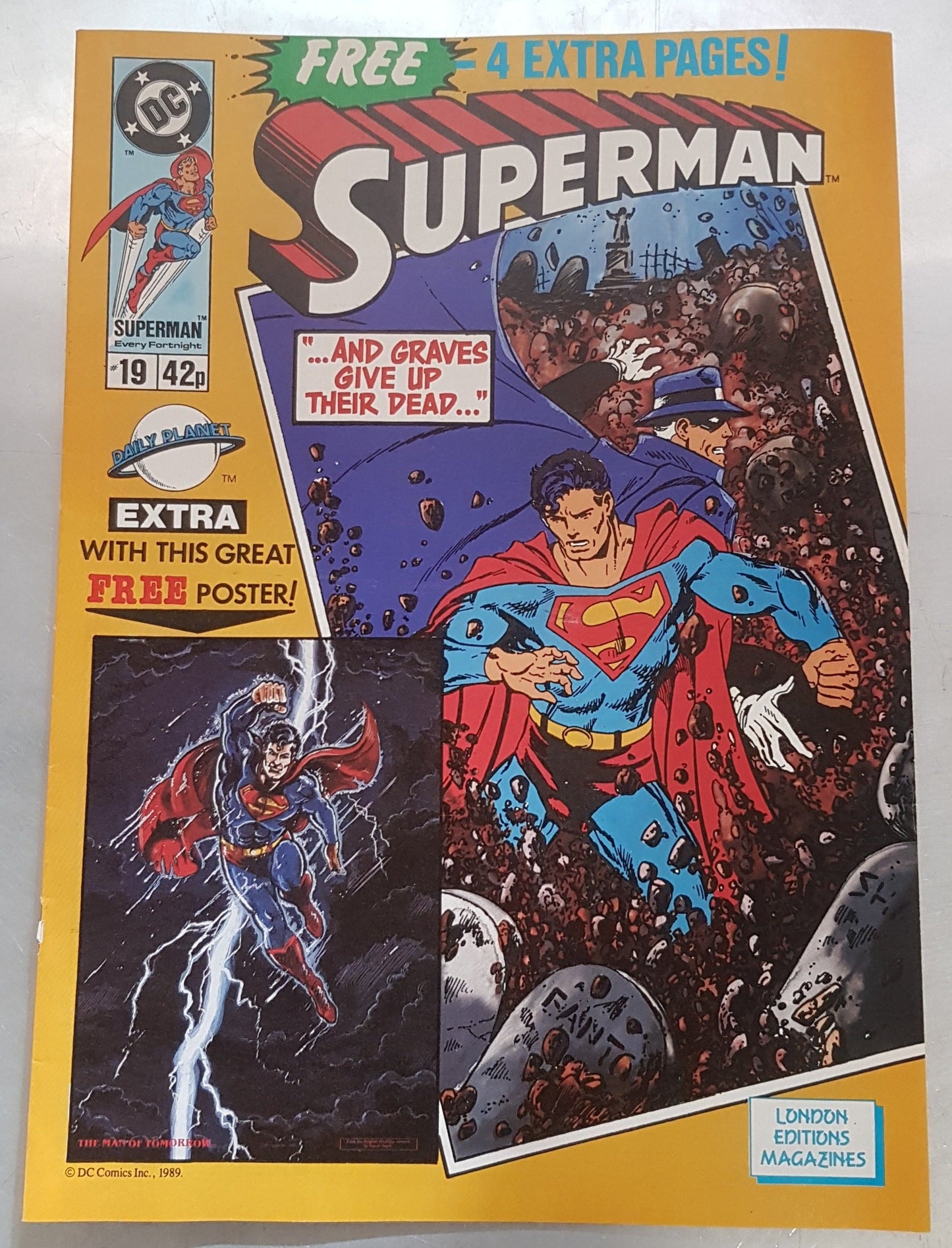 Superman #19 DC Comics UK (1988)