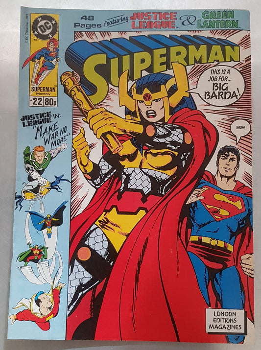 Superman #22 DC Comics UK (1988)