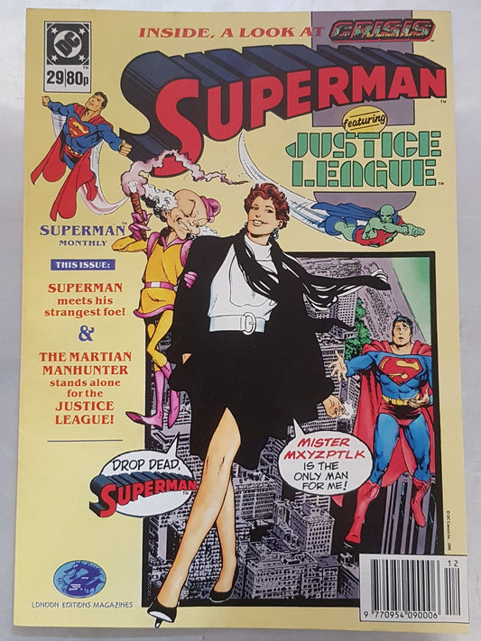 Superman #29 DC Comics UK (1988)